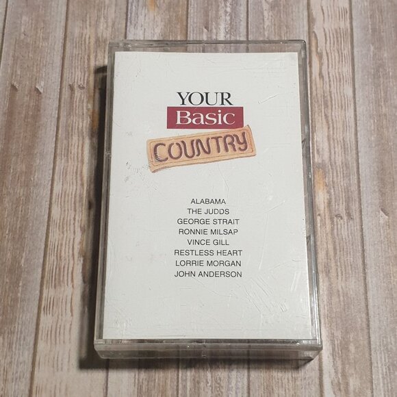 BMG Other - Your Basic Country Cassette Tape 1993 BMG Classic Collection Various Artists